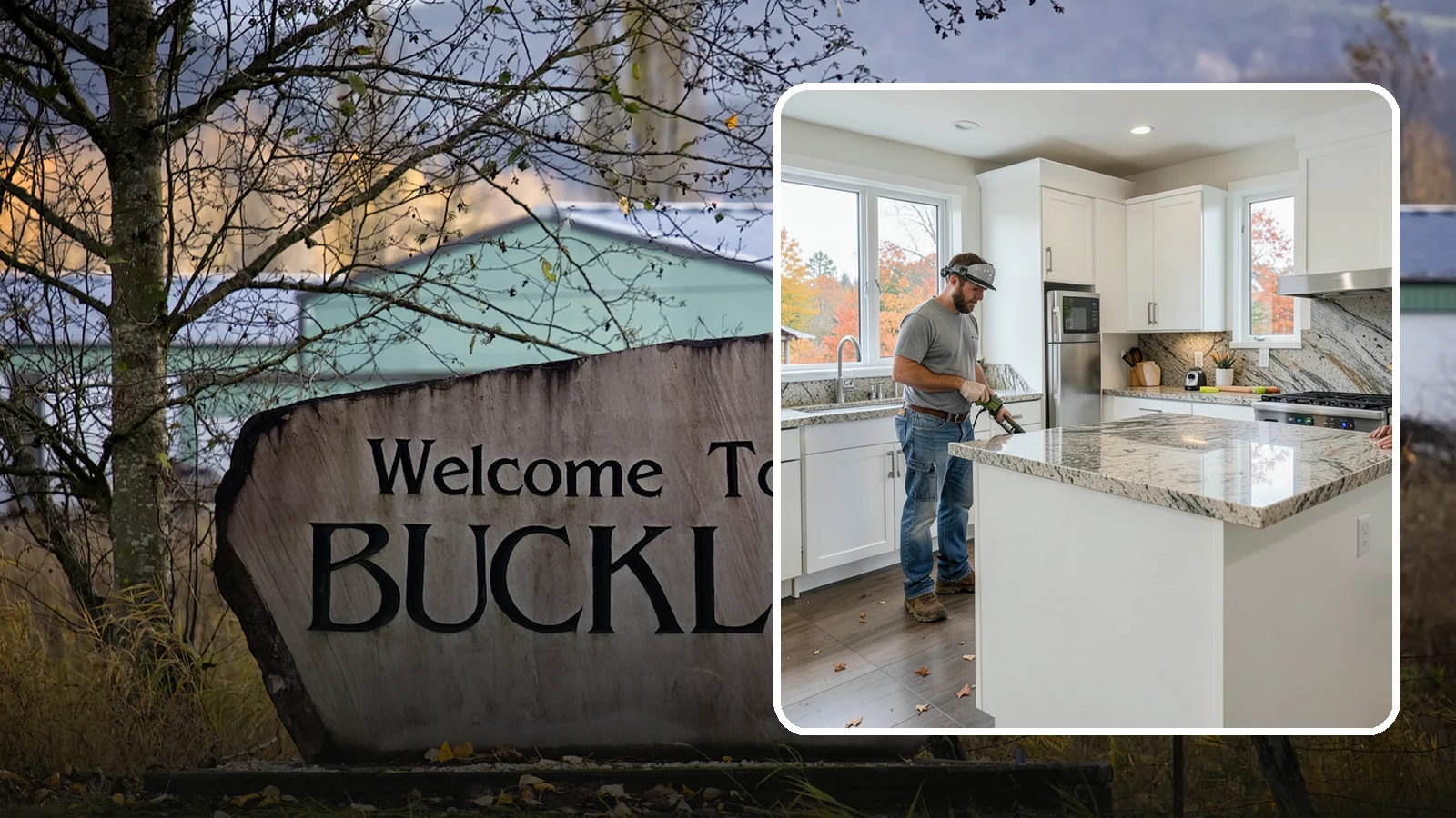Granite Countertop Installation in Buckley, Pierce County, WA - Natural granite countertop installation offering one-of-a-kind stone patterns and rugged heat-resistant durability.