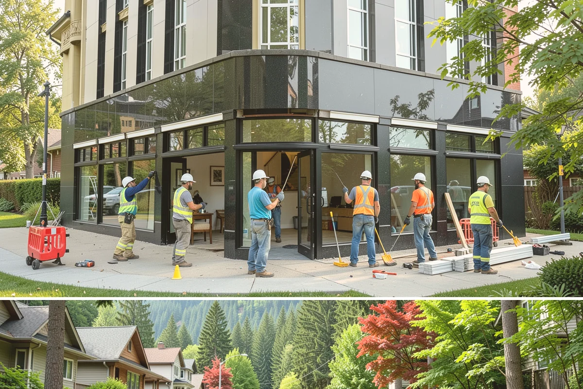 Granite Countertop Installation in Darrington, Snohomish County, WA - Granite installs indoors year-round, letting you upgrade your kitchen even through the rainy Western Washington winter.