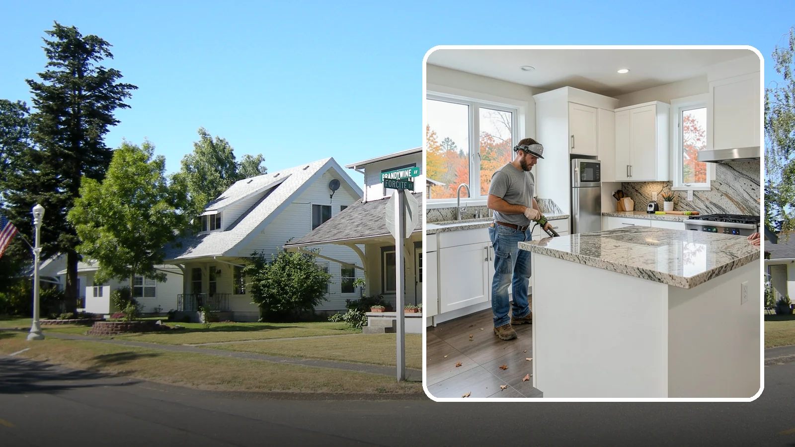 Granite Countertop Installation in DuPont, Pierce County, WA - Natural granite countertop installation offering one-of-a-kind stone patterns and rugged heat-resistant durability.
