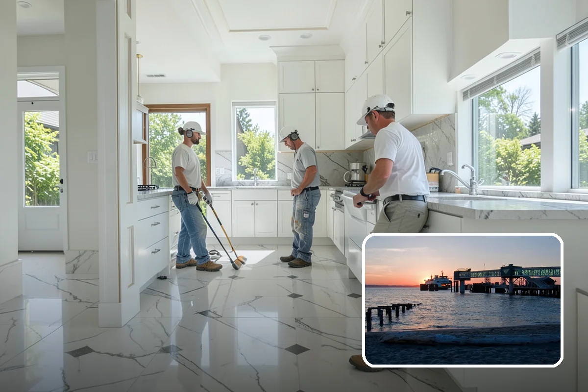 Granite Countertop Installation in Edmonds, Snohomish County, WA - Unique natural patterns in every slab