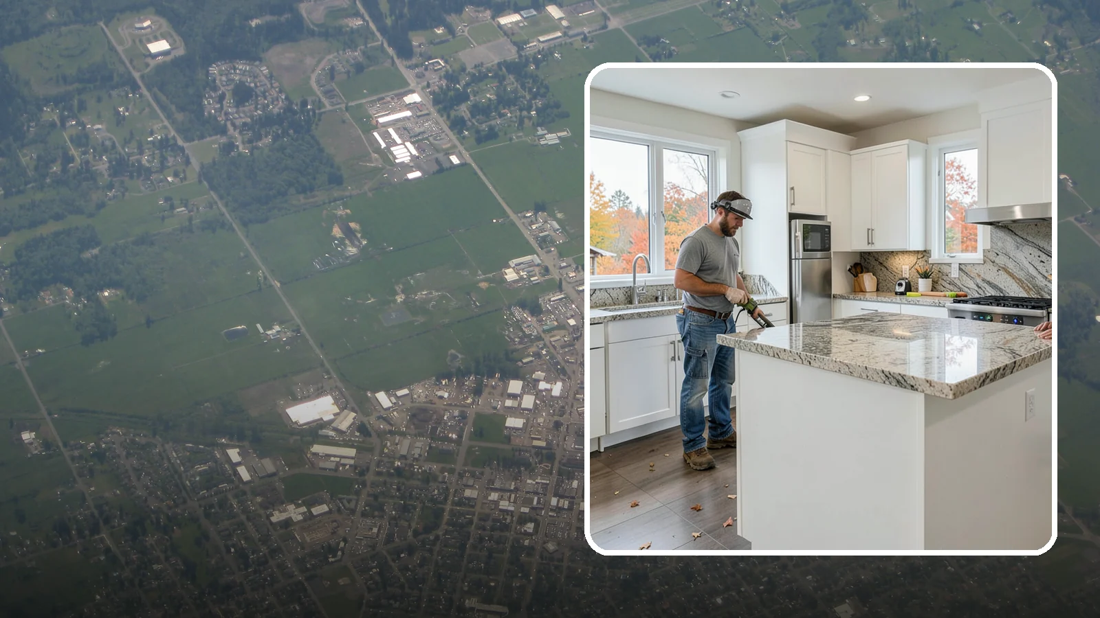 Granite Countertop Installation in Enumclaw, King County, WA - Natural granite countertop installation offering one-of-a-kind stone patterns and rugged heat-resistant durability.