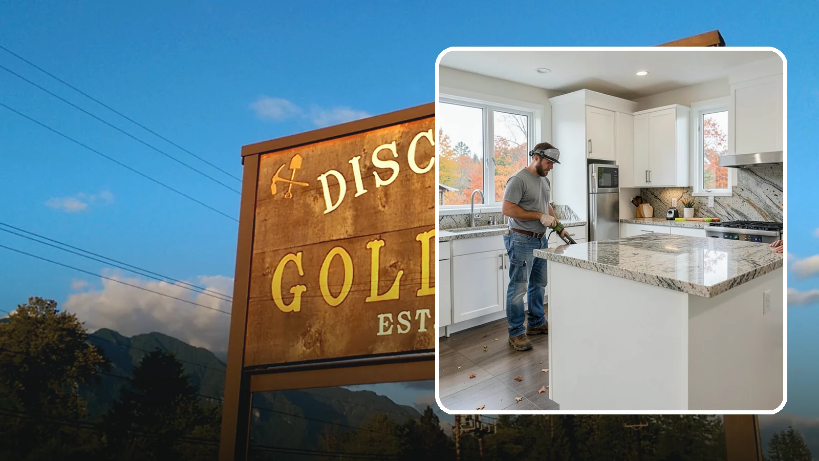 Granite Countertop Installation in Gold Bar, Snohomish County, WA - Natural granite countertop installation offering one-of-a-kind stone patterns and rugged heat-resistant durability.
