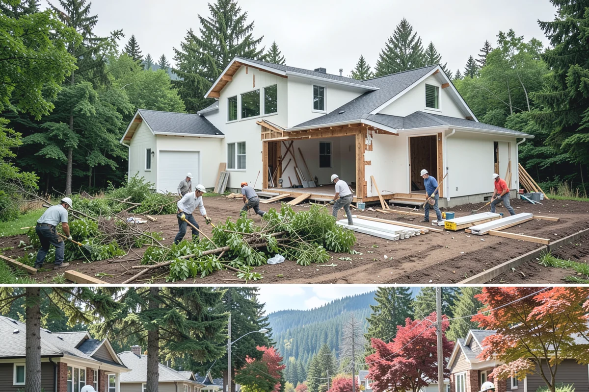 Granite Countertop Installation in Hunts Point, King County, WA - Granite installs indoors year-round, letting you upgrade your kitchen even through the rainy Western Washington winter.