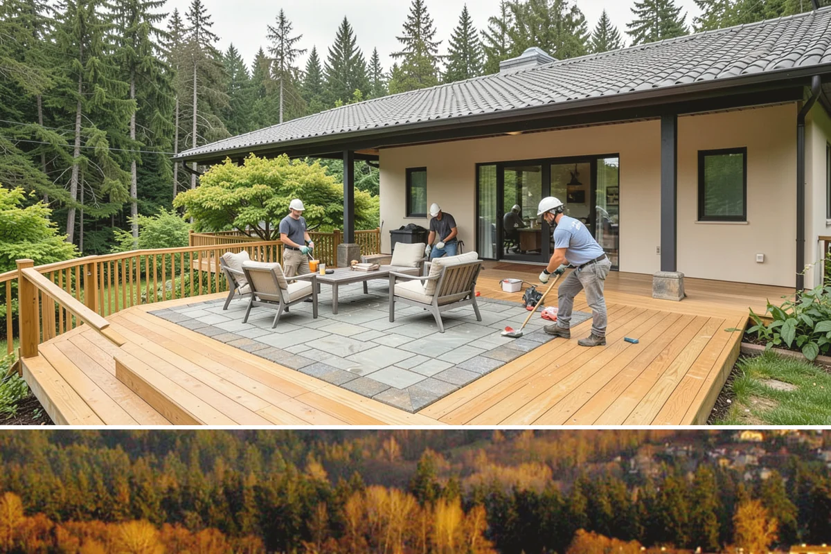 Granite Countertop Installation in Kenmore, King County, WA - Granite installs indoors year-round, letting you upgrade your kitchen even through the rainy Western Washington winter.