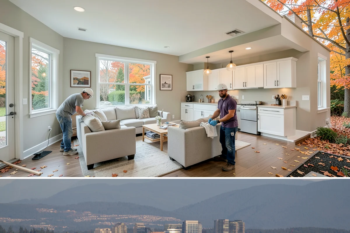 Granite Countertop Installation in Medina, King County, WA - Granite installs indoors year-round, letting you upgrade your kitchen even through the rainy Western Washington winter.