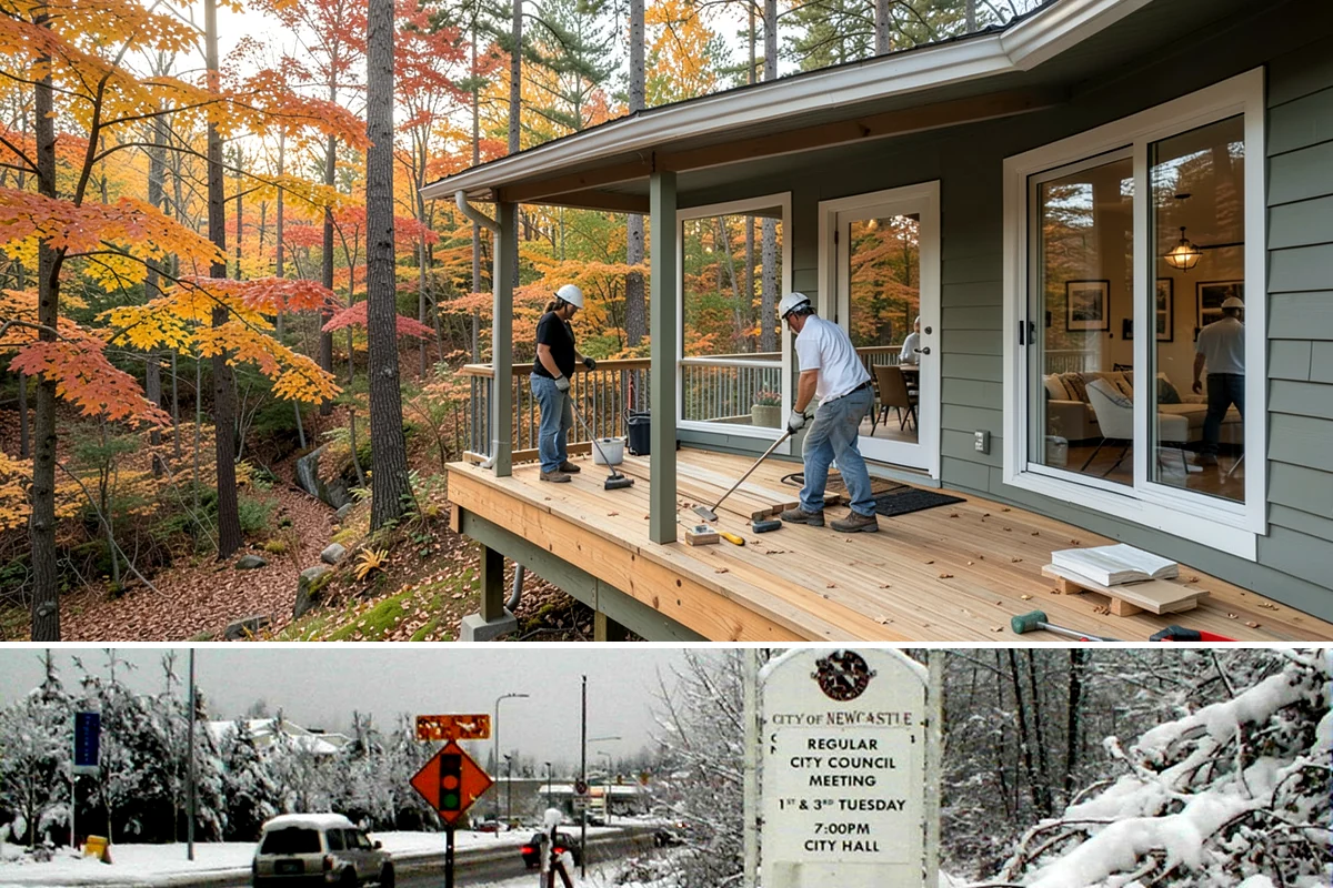 Granite Countertop Installation in Newcastle, King County, WA - Granite installs indoors year-round, letting you upgrade your kitchen even through the rainy Western Washington winter.