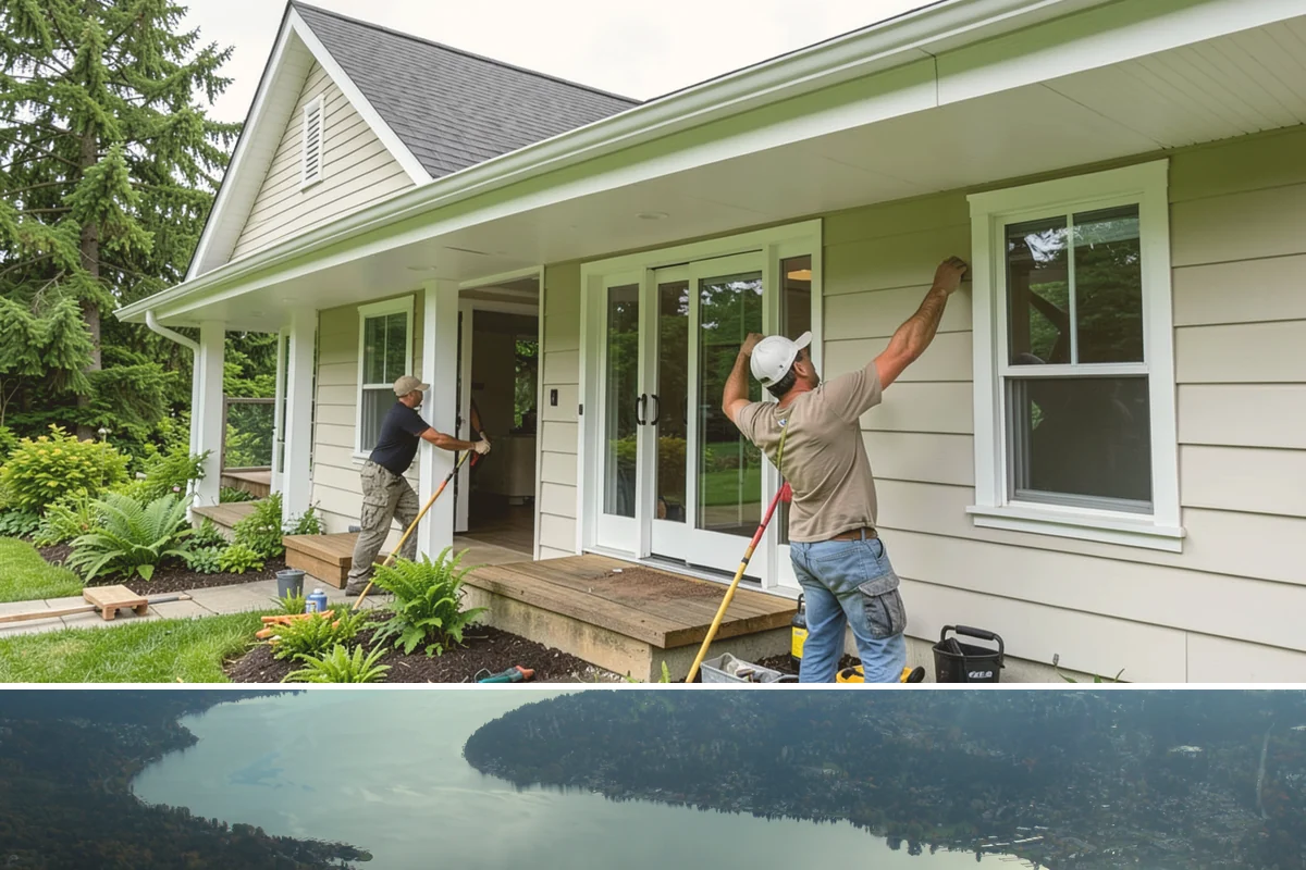 Granite Countertop Installation in Sammamish, King County, WA - Granite installs indoors year-round, letting you upgrade your kitchen even through the rainy Western Washington winter.