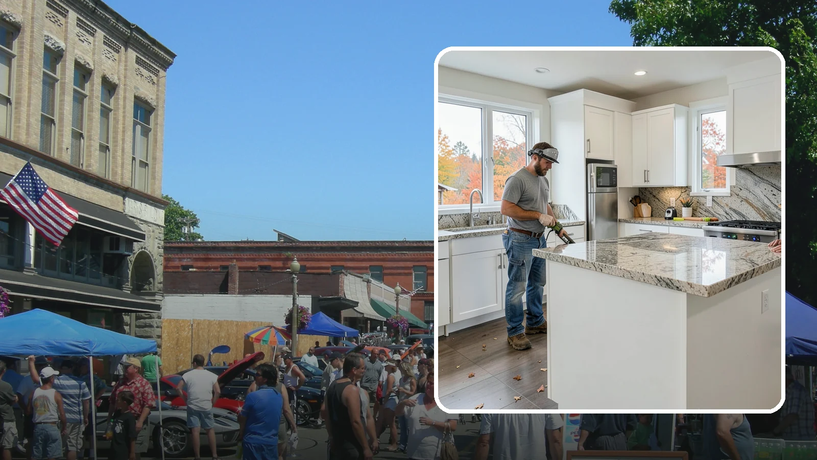 Granite Countertop Installation in Snohomish, Snohomish County, WA - Natural granite countertop installation offering one-of-a-kind stone patterns and rugged heat-resistant durability.