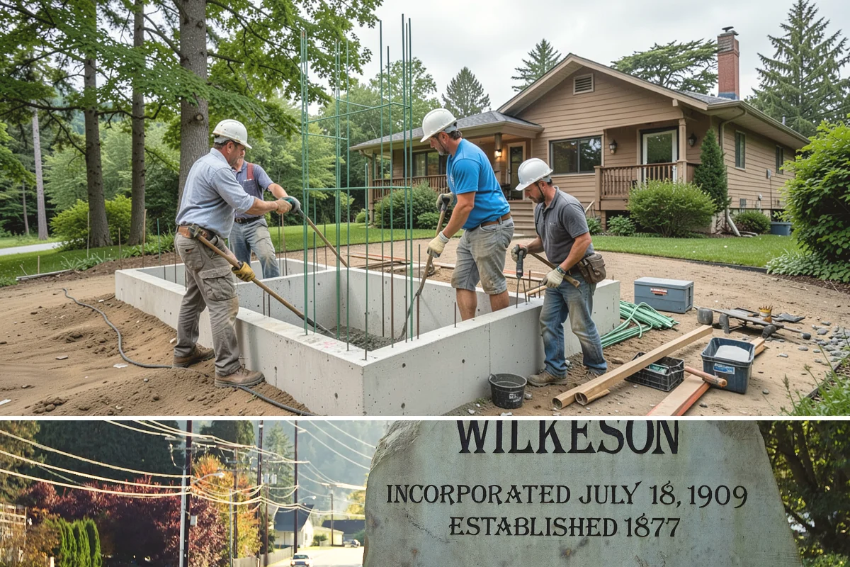 Granite Countertop Installation in Wilkeson, Pierce County, WA - Granite installs indoors year-round, letting you upgrade your kitchen even through the rainy Western Washington winter.