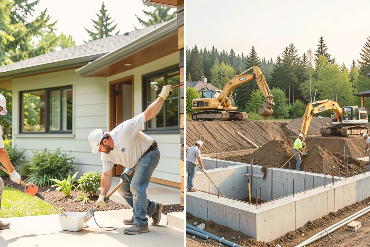 Gravel Driveway Installation in Algona, King County, WA - Clear and grade the driveway path