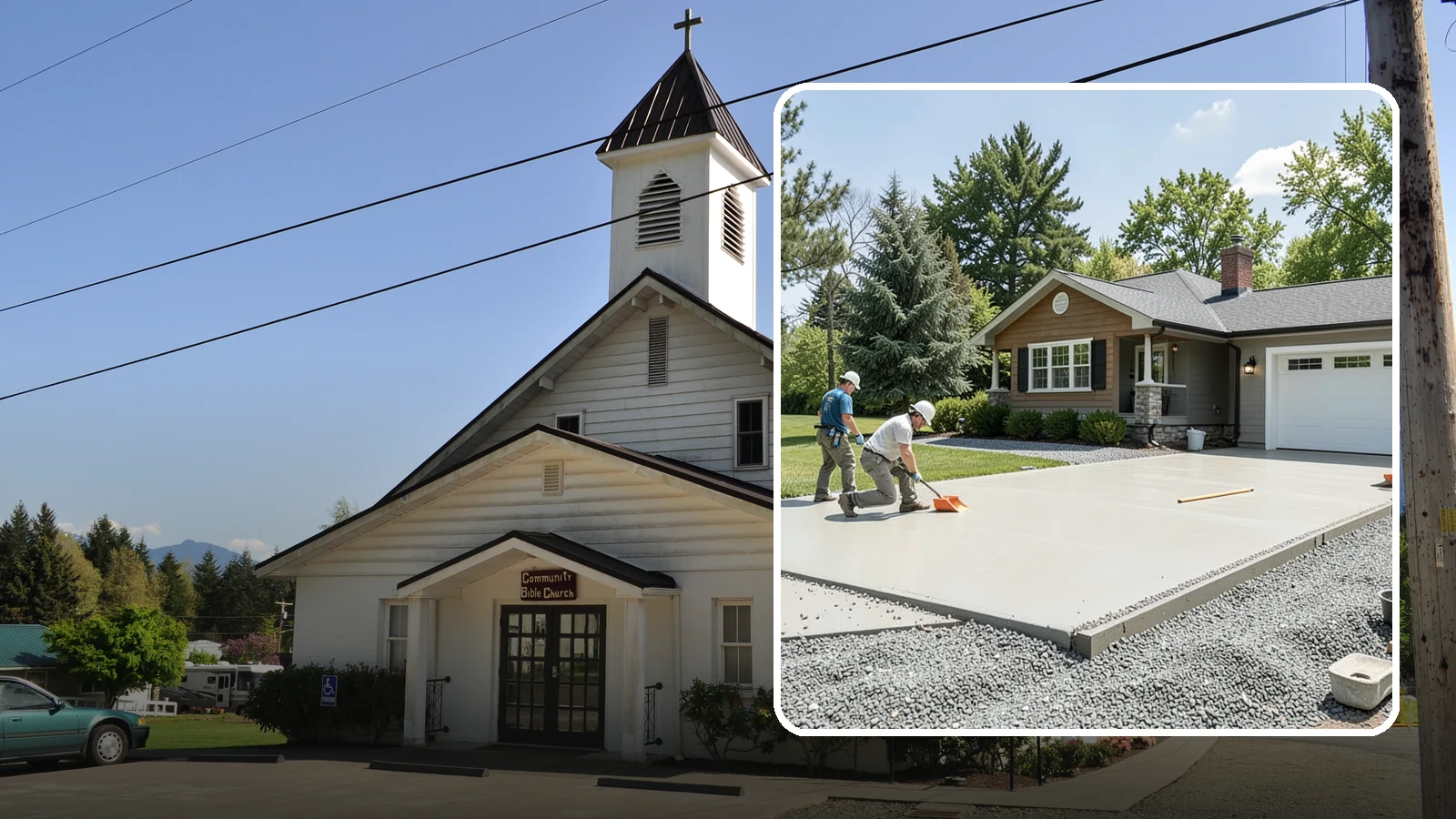 Gravel Driveway Installation in Concrete, Skagit County, WA - Building a well-graded gravel driveway with a stable base and drainage for an affordable, rural-friendly surface.