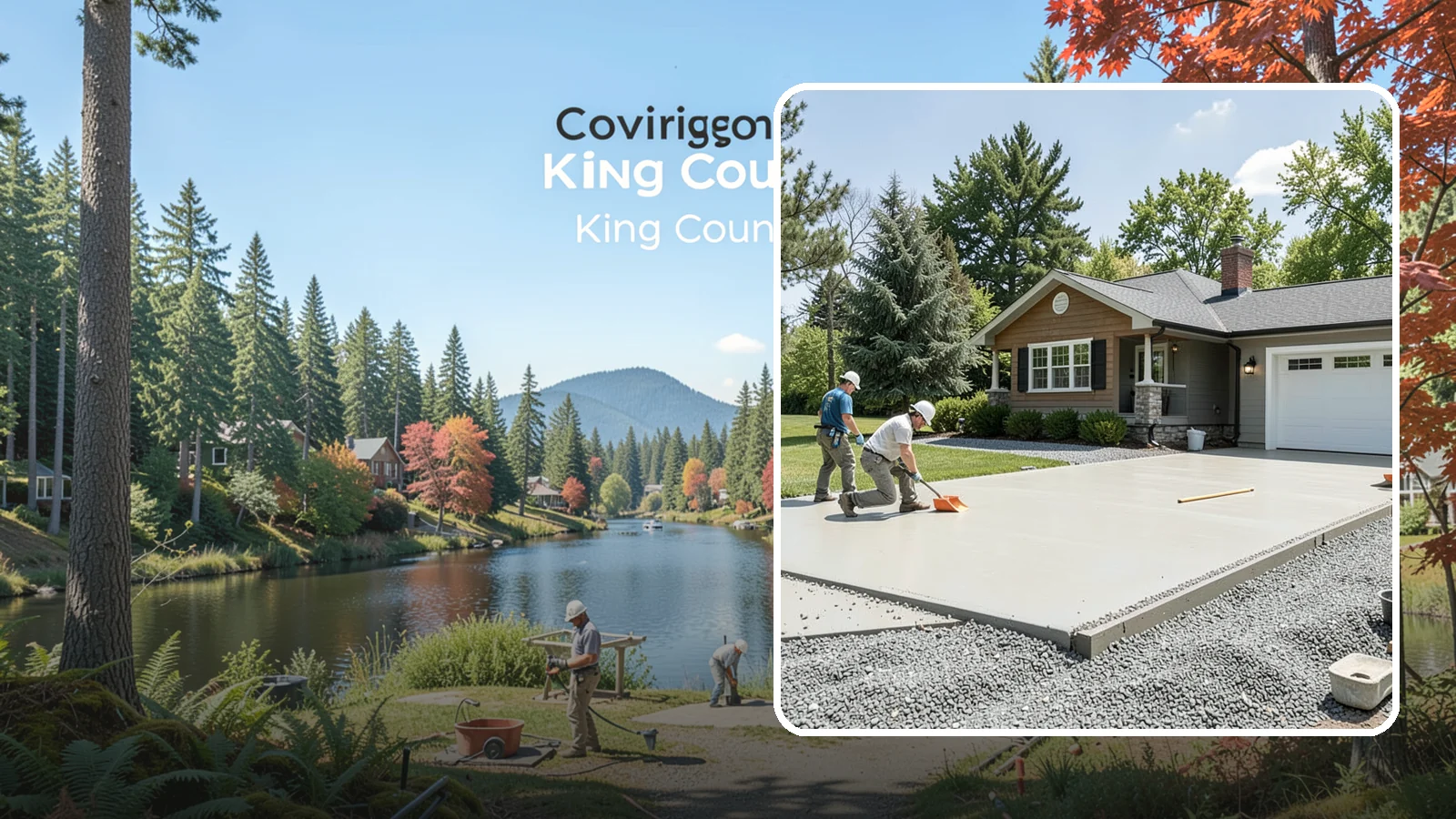 Gravel Driveway Installation in Covington, King County, WA - Building a well-graded gravel driveway with a stable base and drainage for an affordable, rural-friendly surface.