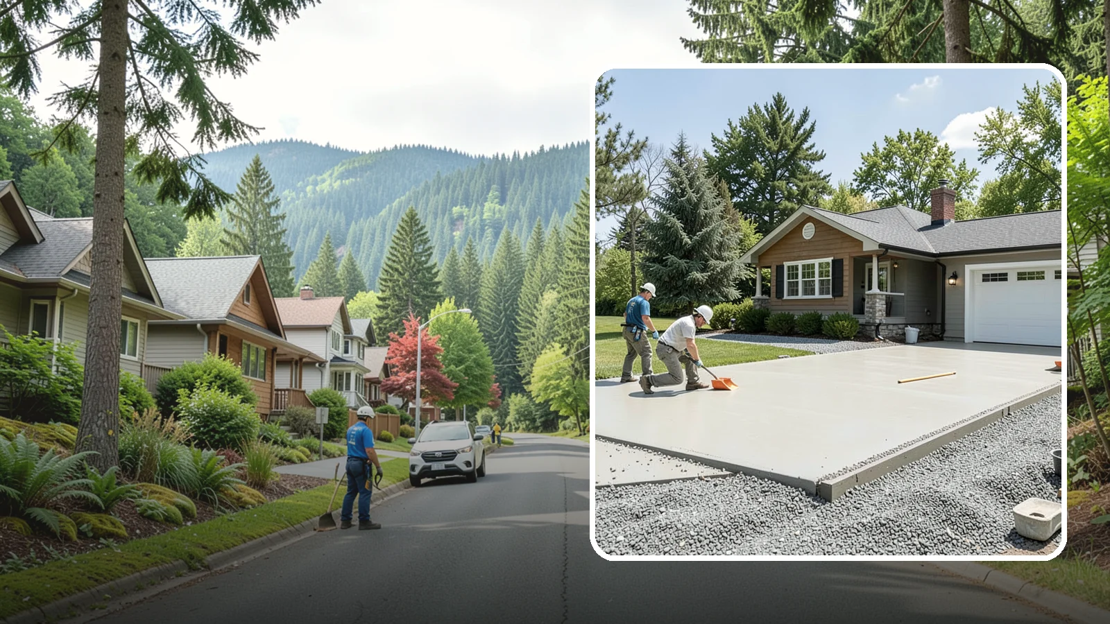 Gravel Driveway Installation in Darrington, Snohomish County, WA - Building a well-graded gravel driveway with a stable base and drainage for an affordable, rural-friendly surface.