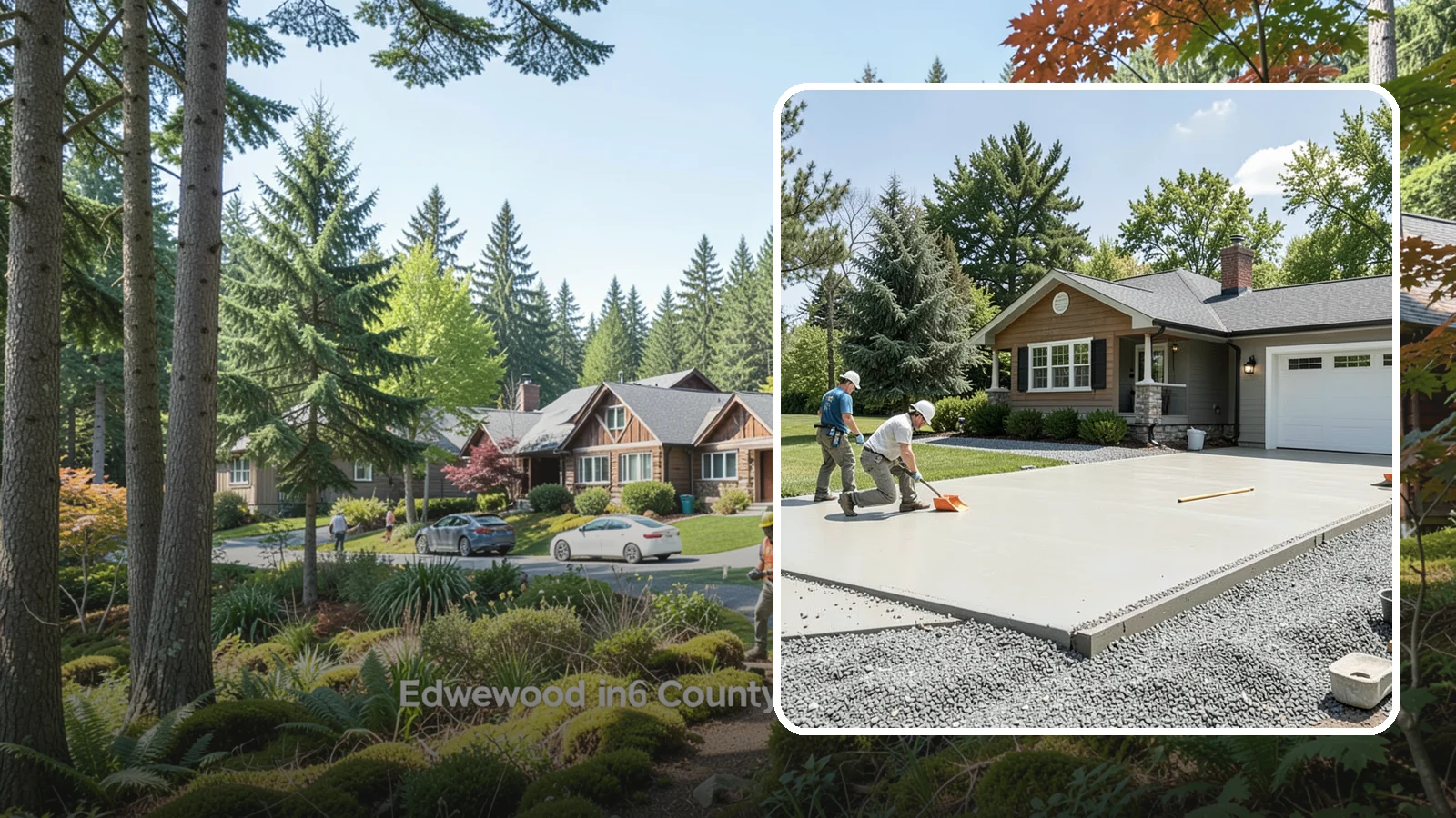Gravel Driveway Installation in Edgewood, Pierce County, WA - Building a well-graded gravel driveway with a stable base and drainage for an affordable, rural-friendly surface.