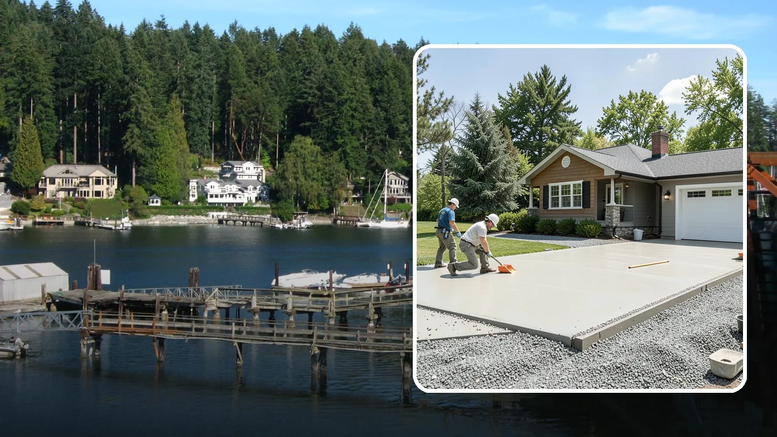 Gravel Driveway Installation in Gig Harbor, Pierce County, WA - Building a well-graded gravel driveway with a stable base and drainage for an affordable, rural-friendly surface.