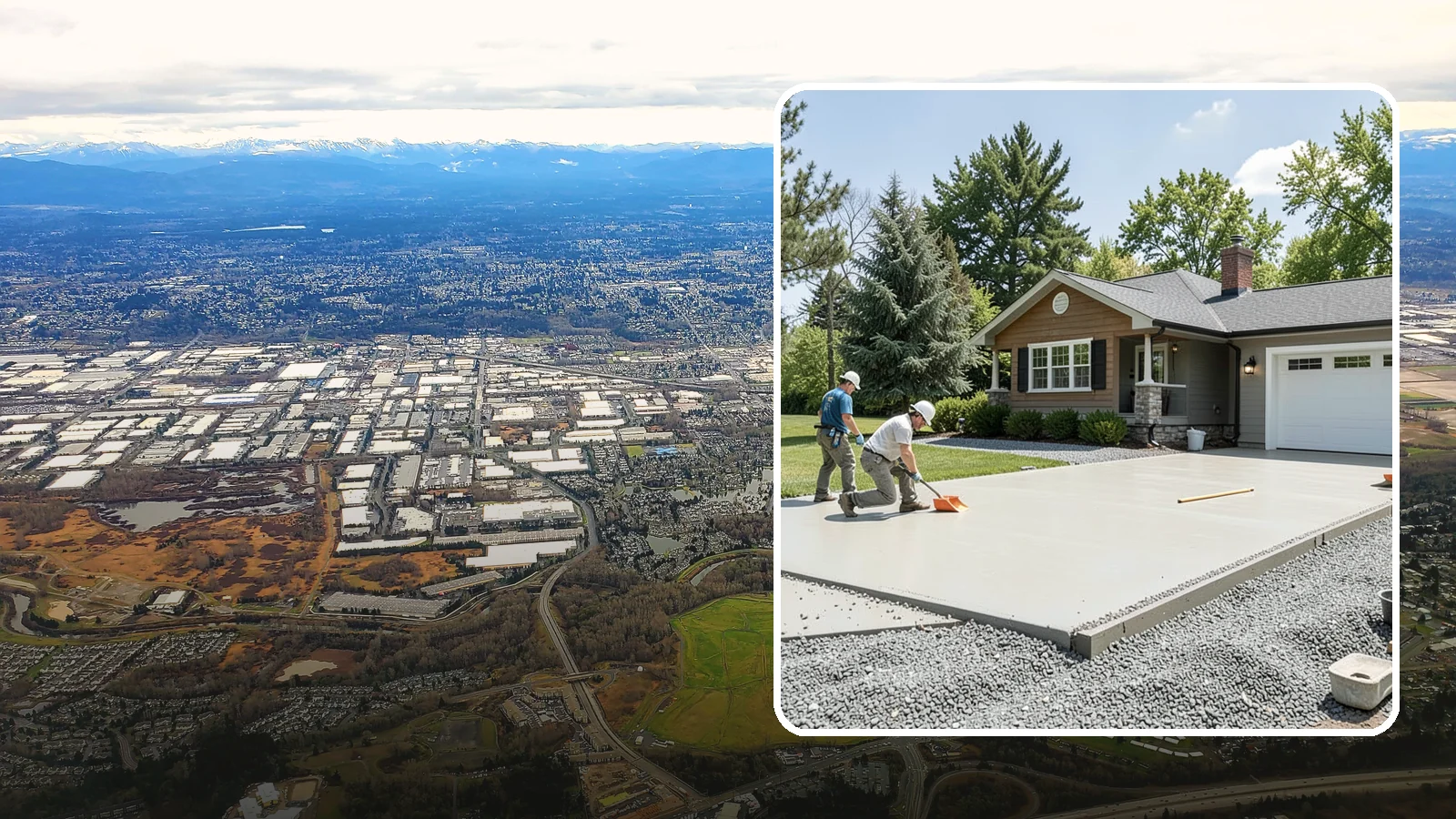 Gravel Driveway Installation in Kent, King County, WA - Building a well-graded gravel driveway with a stable base and drainage for an affordable, rural-friendly surface.