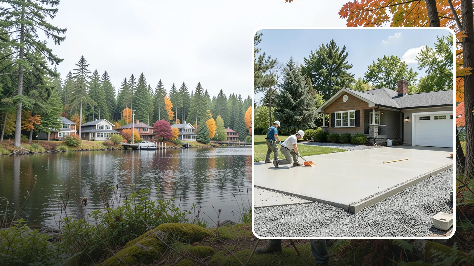 Gravel Driveway Installation in La Conner, Skagit County, WA - Building a well-graded gravel driveway with a stable base and drainage for an affordable, rural-friendly surface.