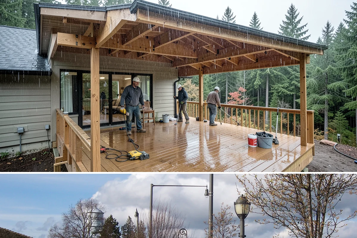 Gravel Driveway Installation in Marysville, Snohomish County, WA - Gravel drives can be installed most of the year, but drier conditions help achieve firm compaction of the base.