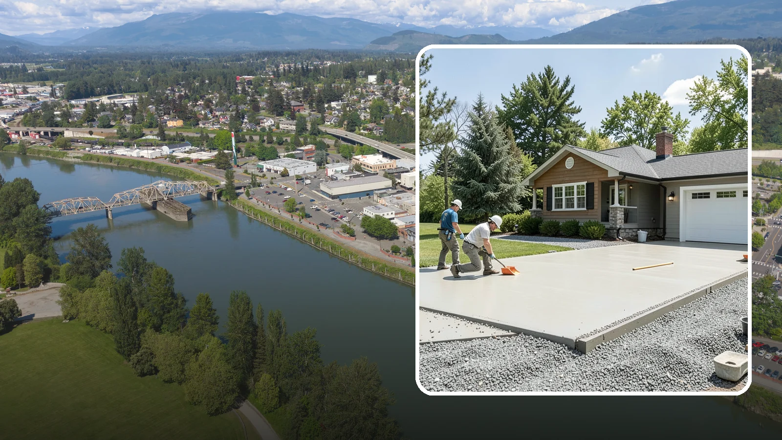 Gravel Driveway Installation in Mount Vernon, Skagit County, WA - Building a well-graded gravel driveway with a stable base and drainage for an affordable, rural-friendly surface.