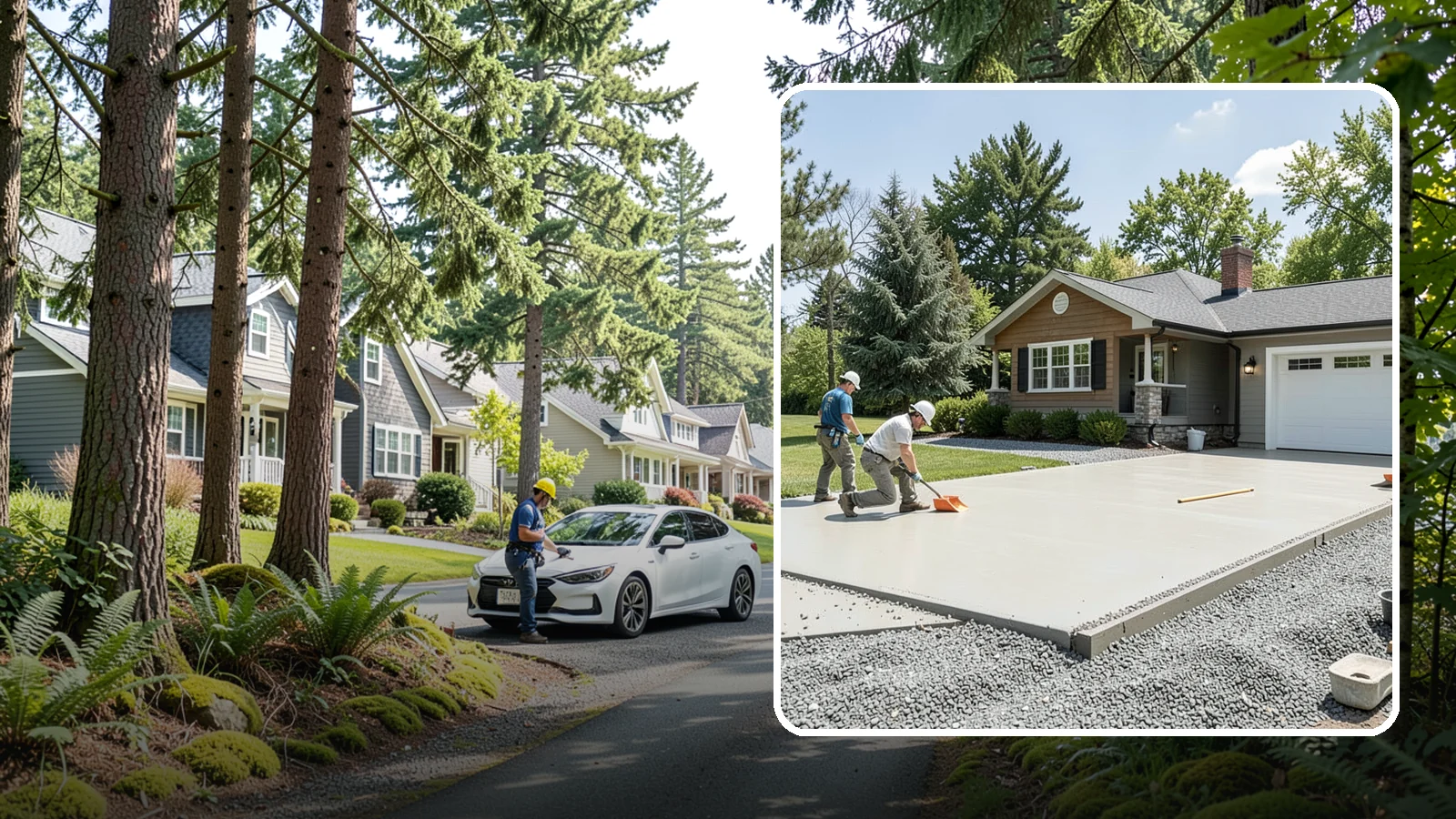Gravel Driveway Installation in Normandy Park, King County, WA - Building a well-graded gravel driveway with a stable base and drainage for an affordable, rural-friendly surface.
