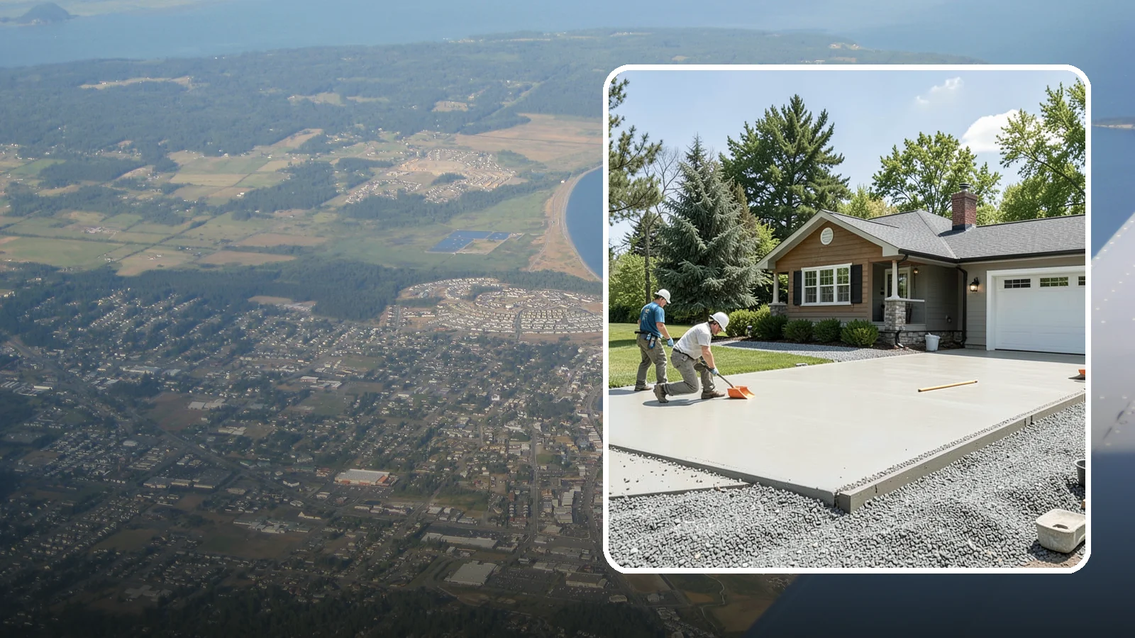 Gravel Driveway Installation in Oak Harbor, Island County, WA - Building a well-graded gravel driveway with a stable base and drainage for an affordable, rural-friendly surface.