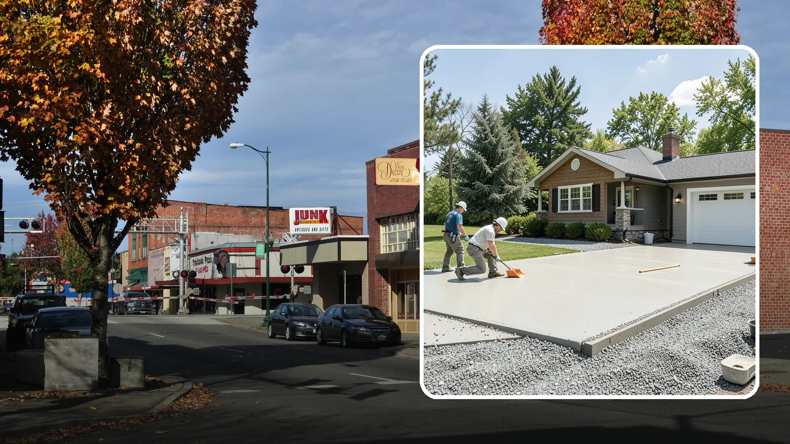 Gravel Driveway Installation in Puyallup, Pierce County, WA - Building a well-graded gravel driveway with a stable base and drainage for an affordable, rural-friendly surface.