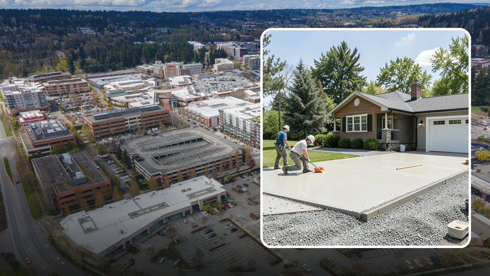 Gravel Driveway Installation in Redmond, King County, WA - Building a well-graded gravel driveway with a stable base and drainage for an affordable, rural-friendly surface.