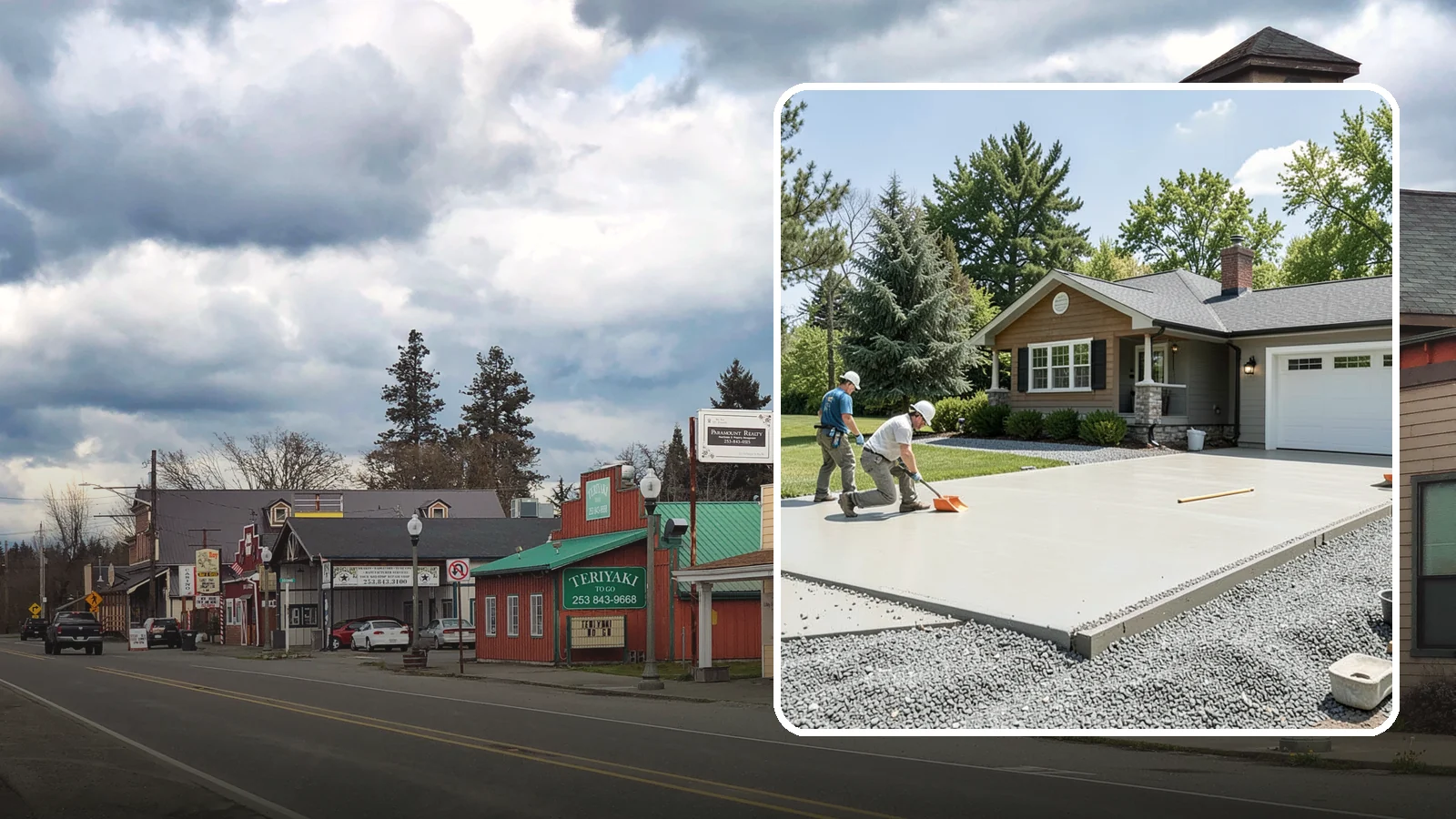 Gravel Driveway Installation in Roy, Pierce County, WA - Building a well-graded gravel driveway with a stable base and drainage for an affordable, rural-friendly surface.