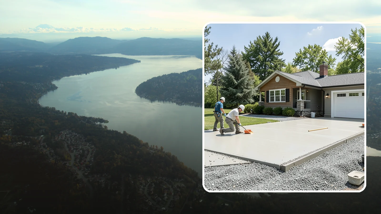 Gravel Driveway Installation in Sammamish, King County, WA - Building a well-graded gravel driveway with a stable base and drainage for an affordable, rural-friendly surface.