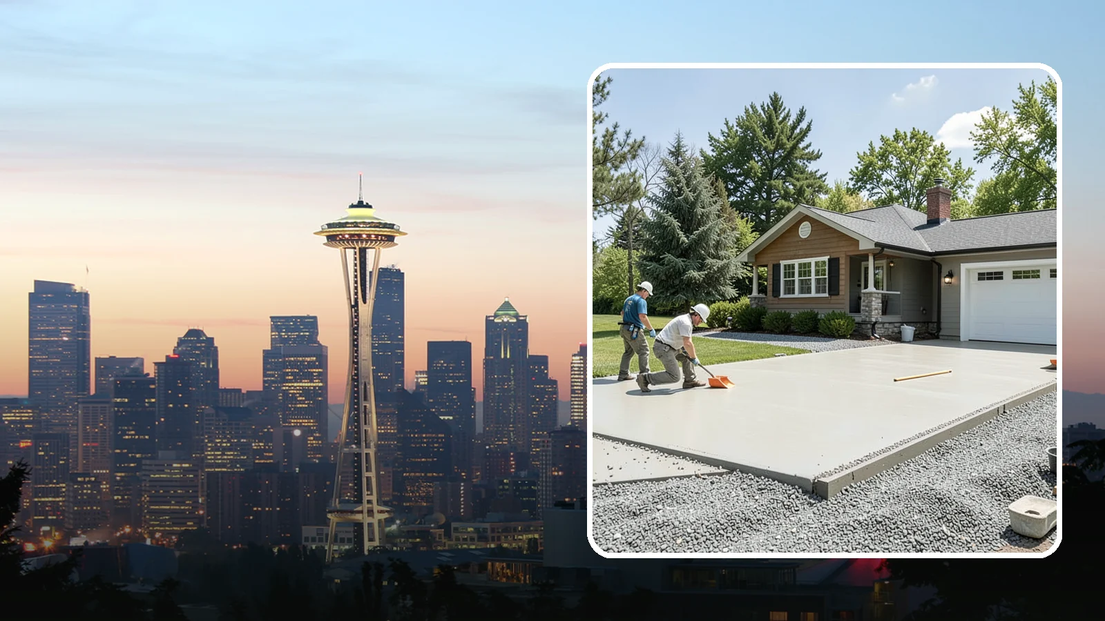 Gravel Driveway Installation in Seattle, King County, WA - Building a well-graded gravel driveway with a stable base and drainage for an affordable, rural-friendly surface.