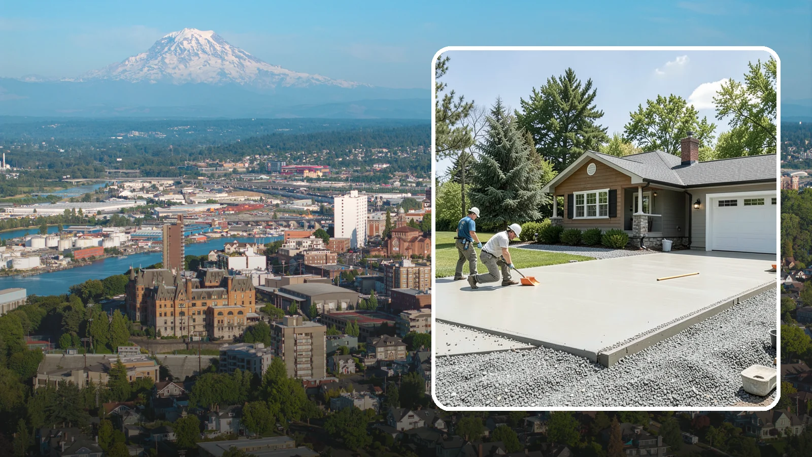 Gravel Driveway Installation in Tacoma, Pierce County, WA - Building a well-graded gravel driveway with a stable base and drainage for an affordable, rural-friendly surface.