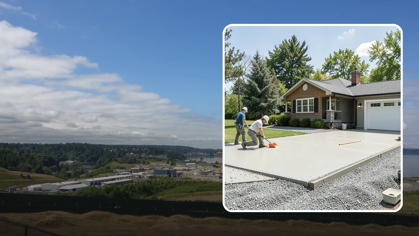 Gravel Driveway Installation in University Place, Pierce County, WA - Building a well-graded gravel driveway with a stable base and drainage for an affordable, rural-friendly surface.