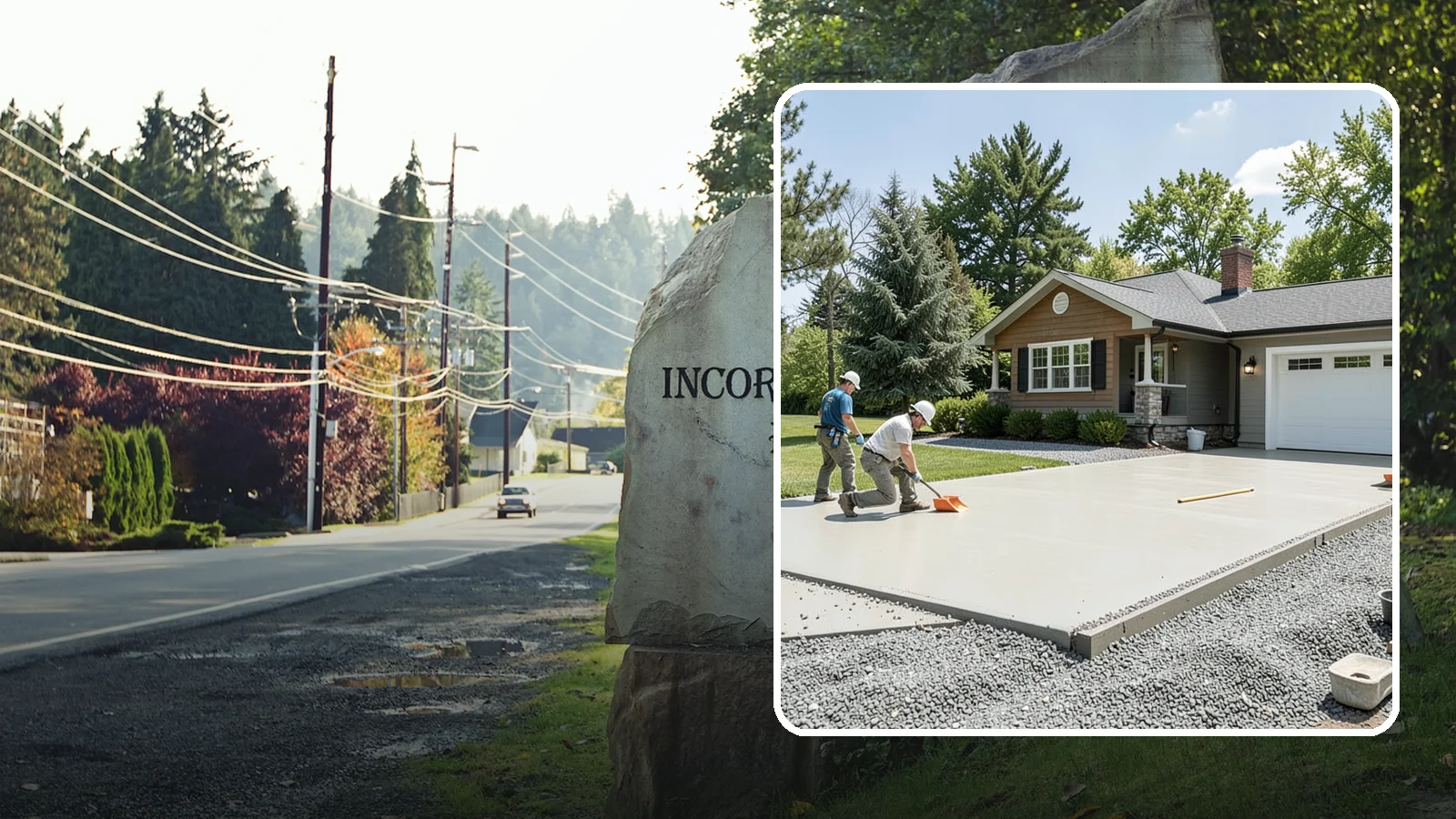 Gravel Driveway Installation in Wilkeson, Pierce County, WA - Building a well-graded gravel driveway with a stable base and drainage for an affordable, rural-friendly surface.