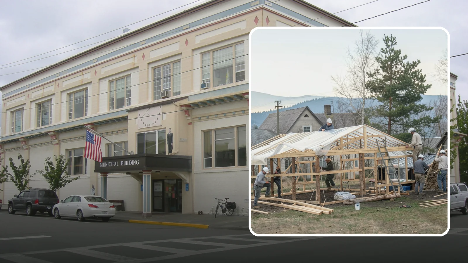 Greenhouse Construction in Anacortes, Skagit County, WA - A glazed growing structure built to extend the gardening season in the PNW climate.