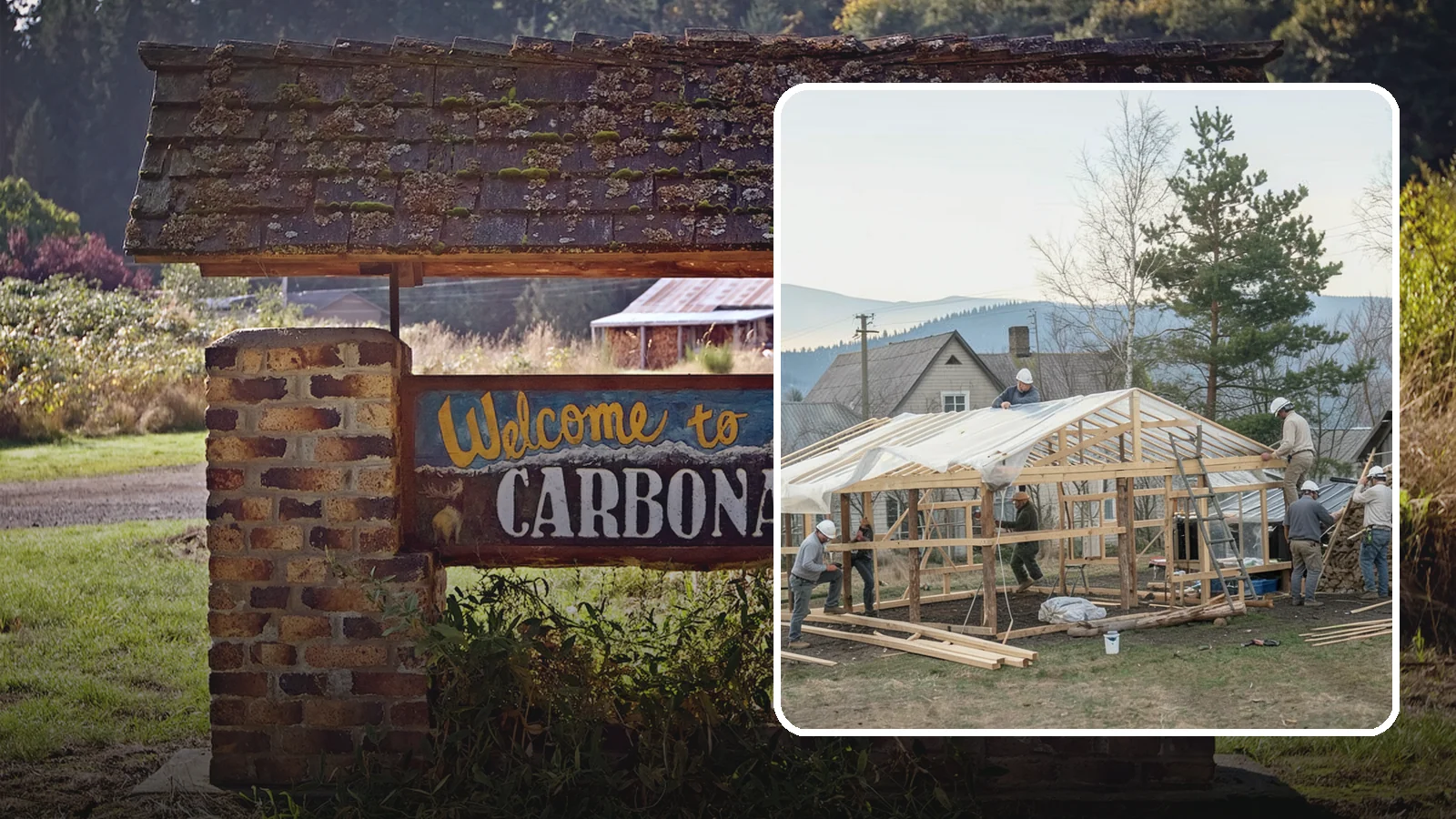 Greenhouse Construction in Carbonado, Pierce County, WA - A glazed growing structure built to extend the gardening season in the PNW climate.