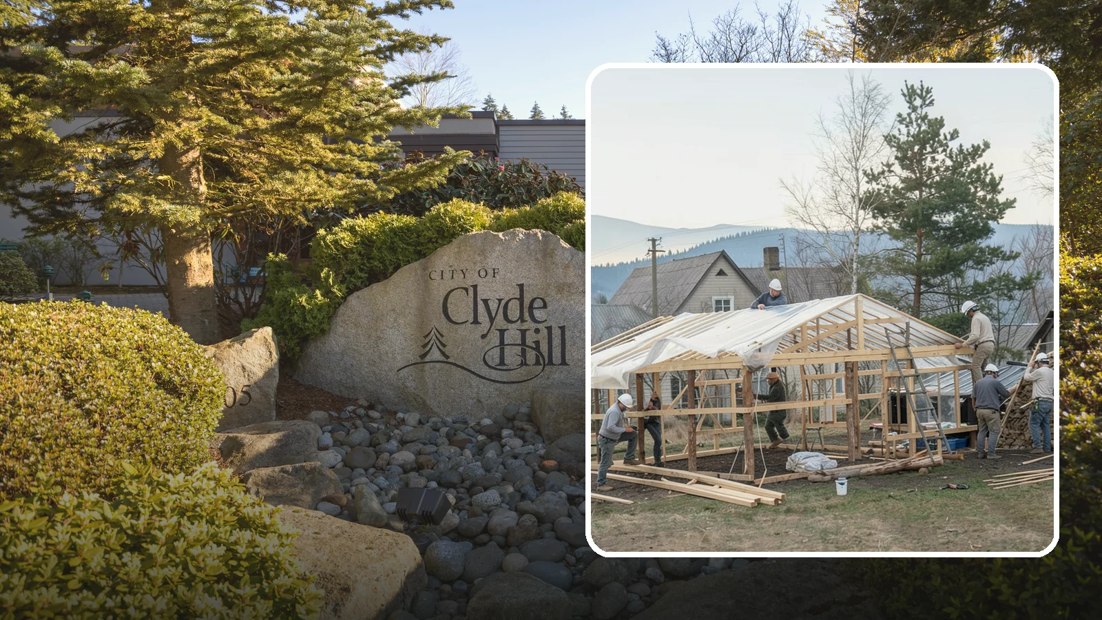 Greenhouse Construction in Clyde Hill, King County, WA - A glazed growing structure built to extend the gardening season in the PNW climate.
