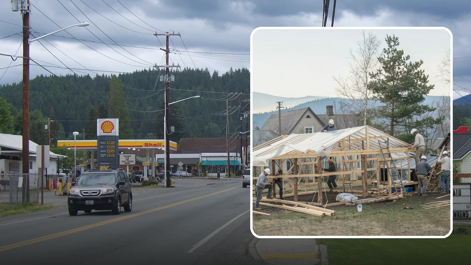 Greenhouse Construction in Granite Falls, Snohomish County, WA - A glazed growing structure built to extend the gardening season in the PNW climate.