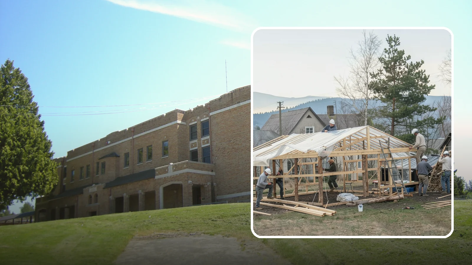 Greenhouse Construction in Maple Valley, King County, WA - A glazed growing structure built to extend the gardening season in the PNW climate.