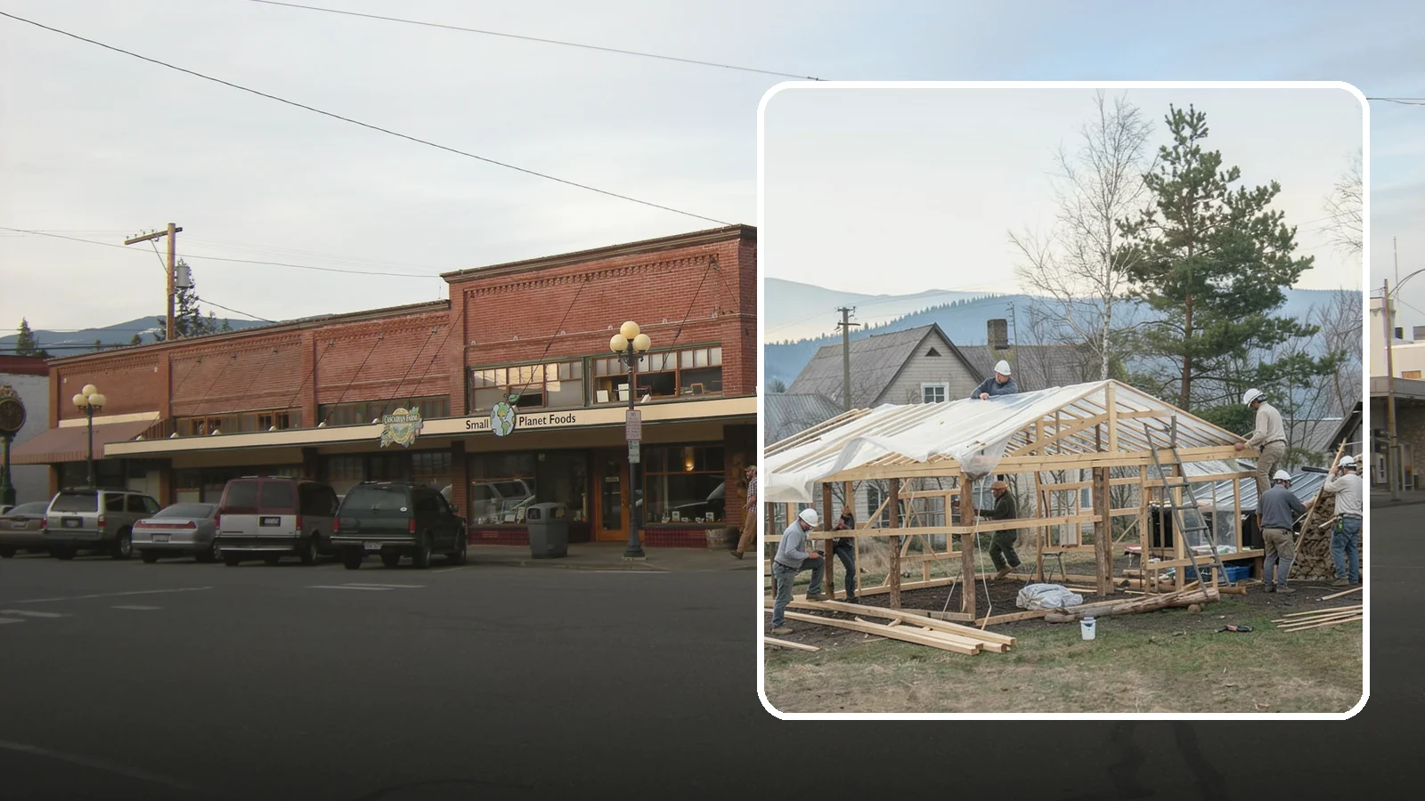 Greenhouse Construction in Sedro-Woolley, Skagit County, WA - A glazed growing structure built to extend the gardening season in the PNW climate.