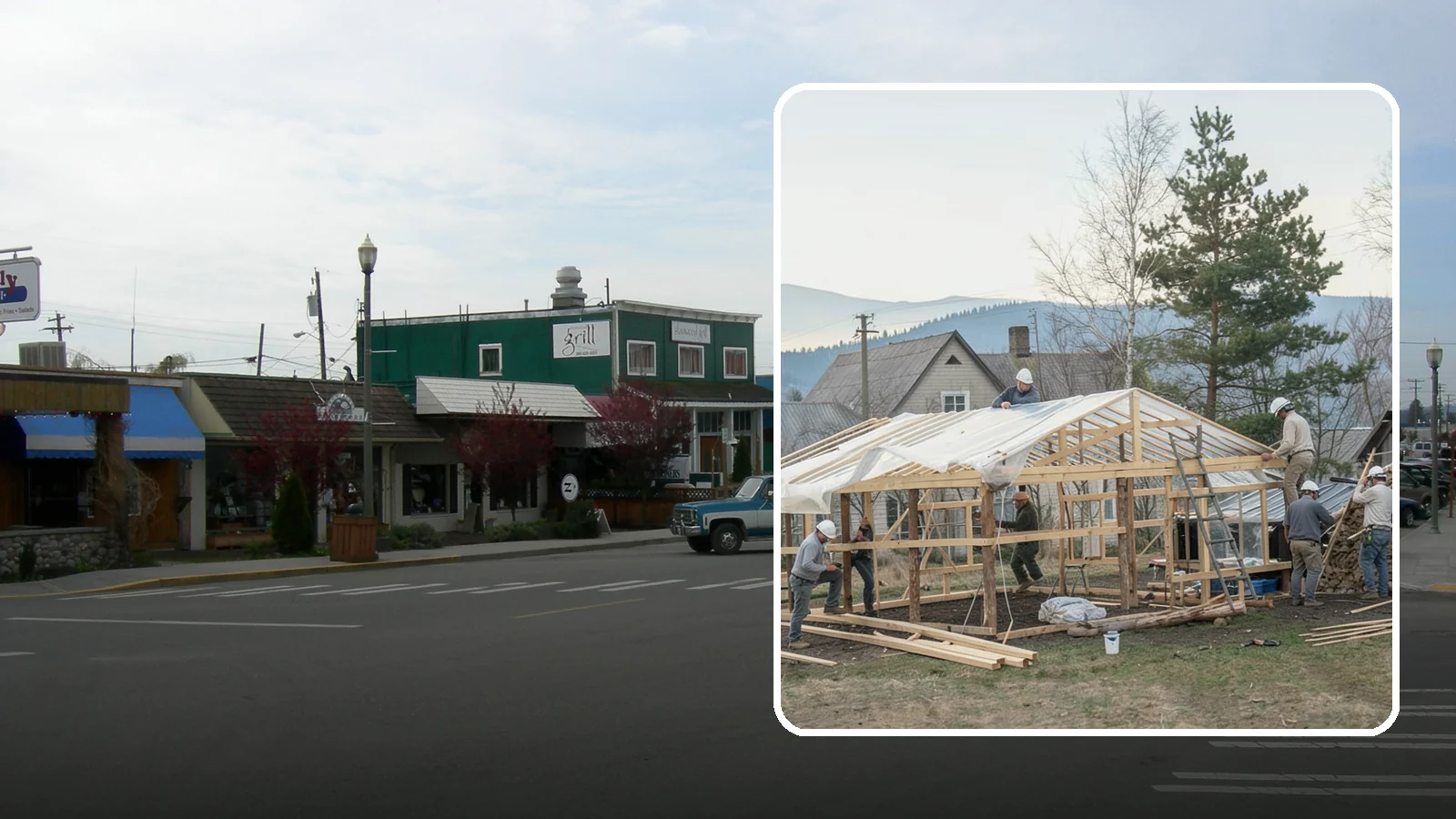 Greenhouse Construction in Stanwood, Snohomish County, WA - A glazed growing structure built to extend the gardening season in the PNW climate.