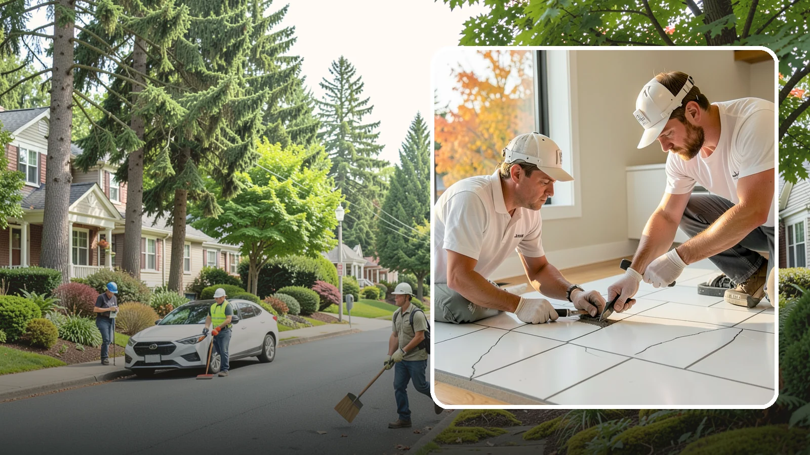 Grout Repair in Beaux Arts Village, King County, WA - Cracked or missing grout removed and replaced to restore a clean, sealed surface.