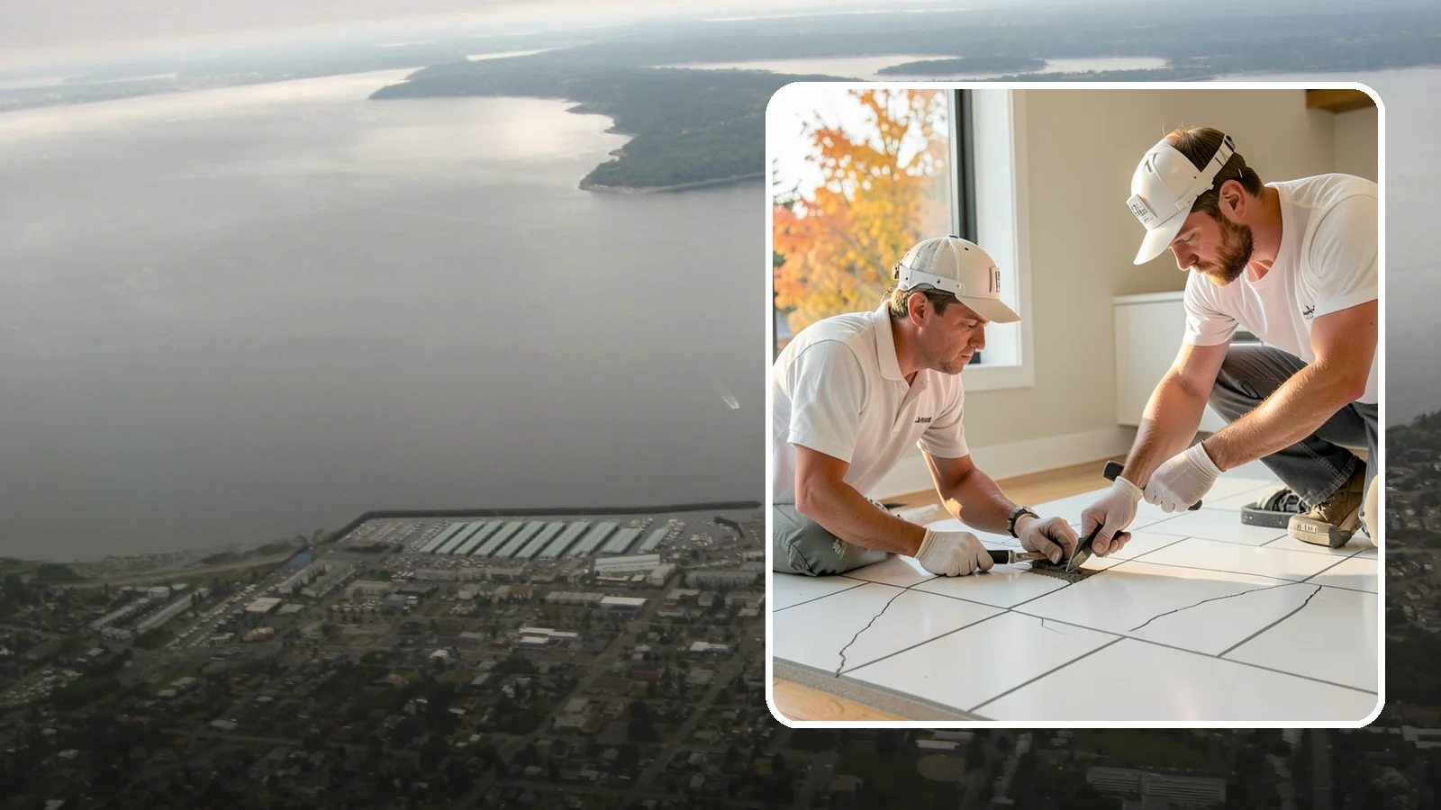 Grout Repair in Des Moines, King County, WA - Cracked or missing grout removed and replaced to restore a clean, sealed surface.