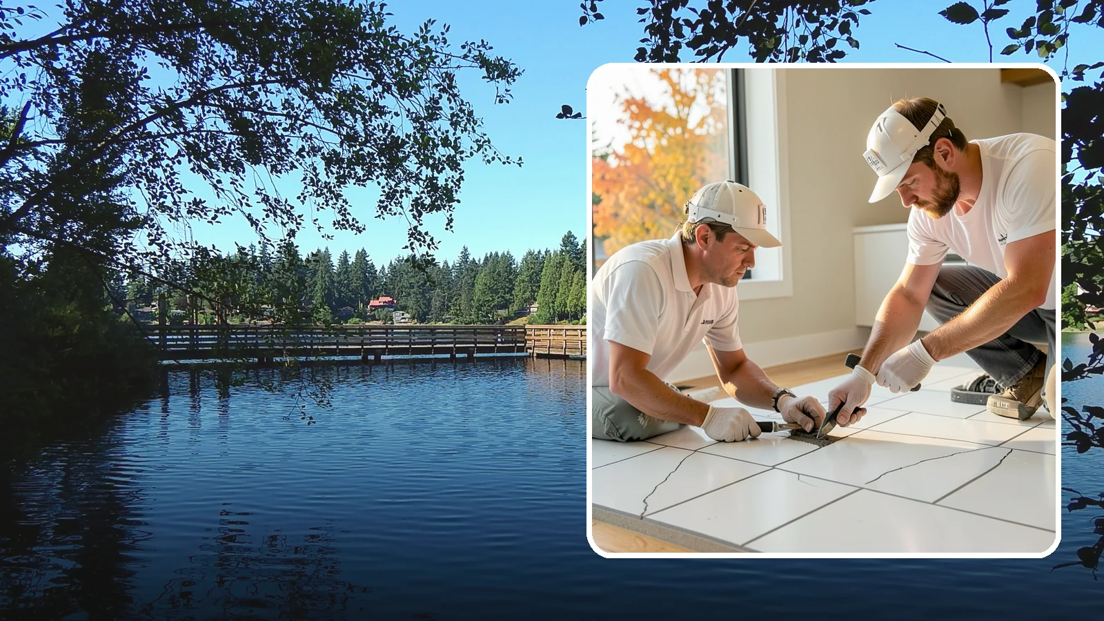 Grout Repair in Federal Way, King County, WA - Cracked or missing grout removed and replaced to restore a clean, sealed surface.