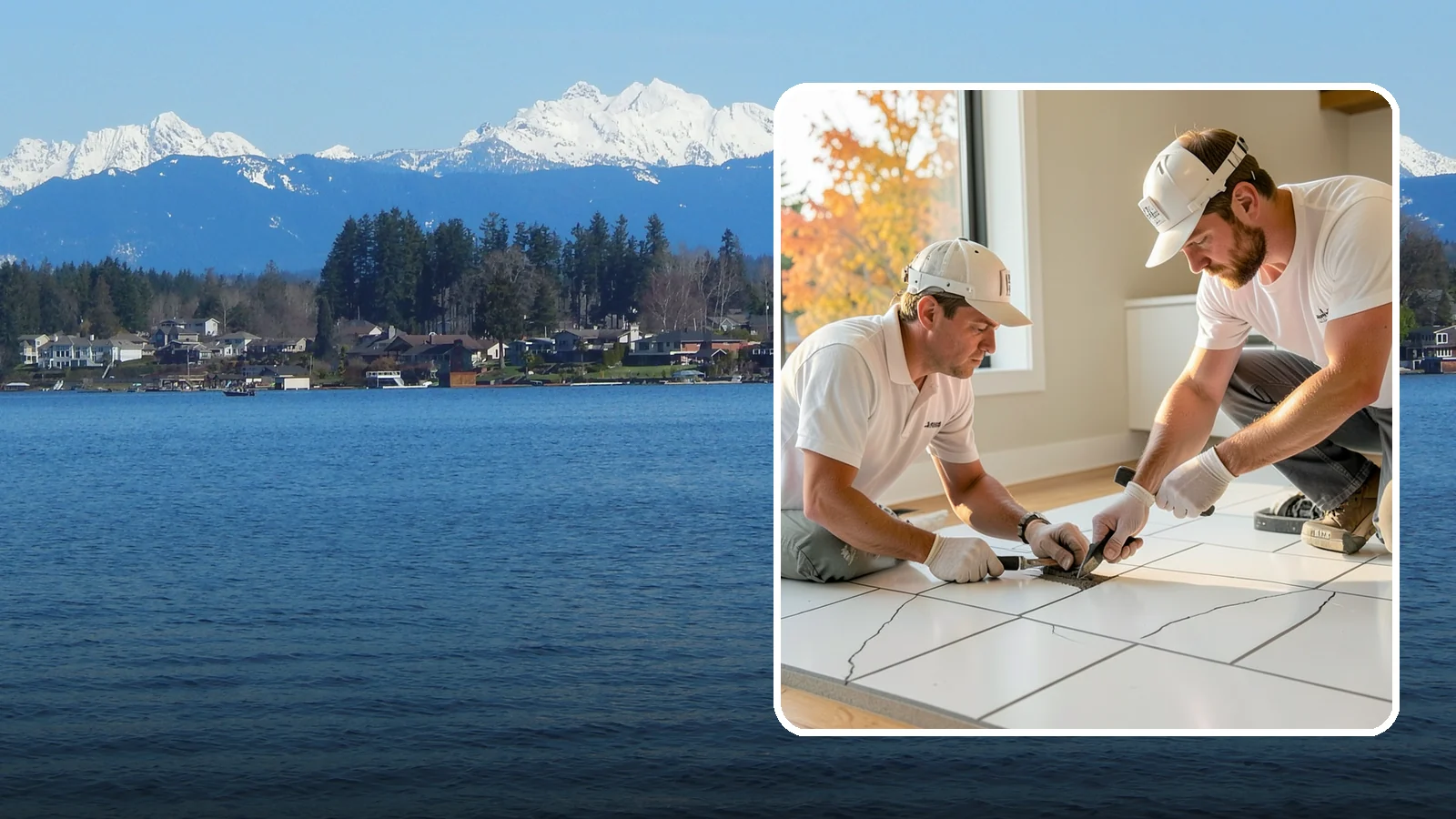 Grout Repair in Lake Stevens, Snohomish County, WA - Cracked or missing grout removed and replaced to restore a clean, sealed surface.
