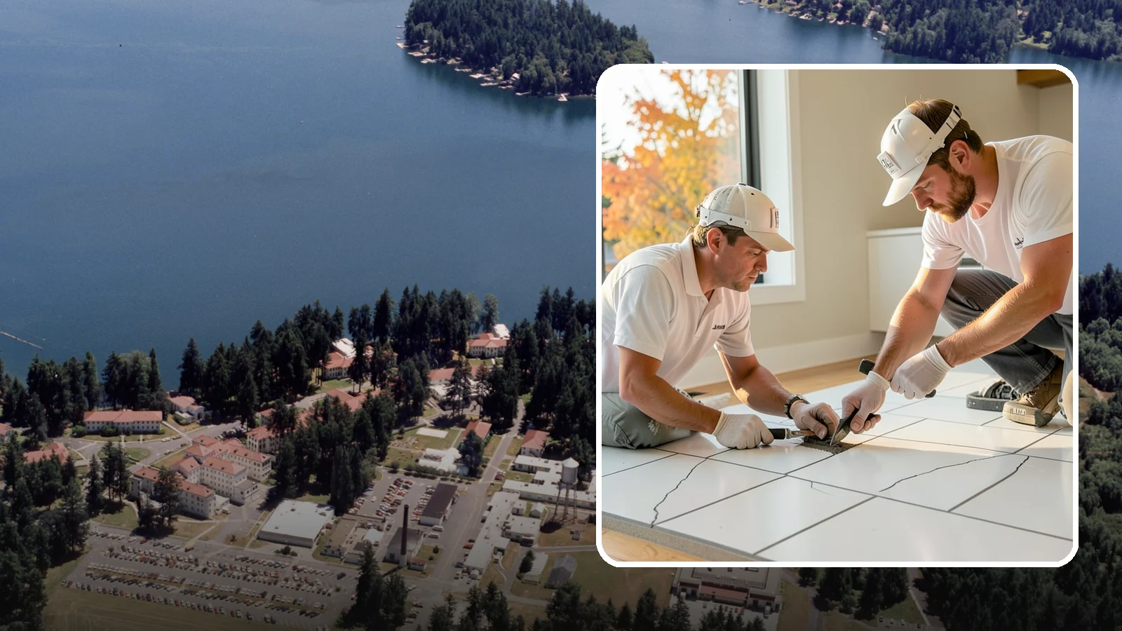 Grout Repair in Lakewood, Pierce County, WA - Cracked or missing grout removed and replaced to restore a clean, sealed surface.