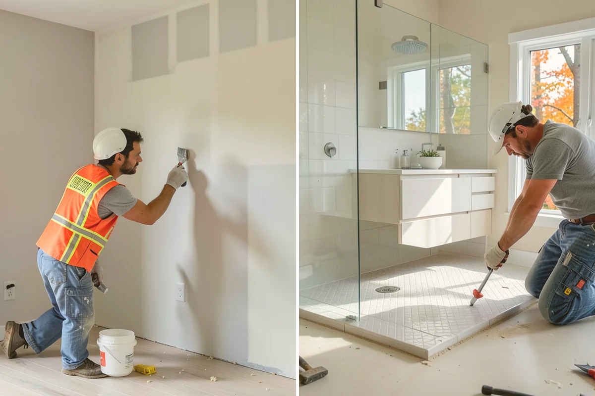 Grout Repair in Lynnwood, Snohomish County, WA - Rake out cracked or crumbling grout to a sound depth