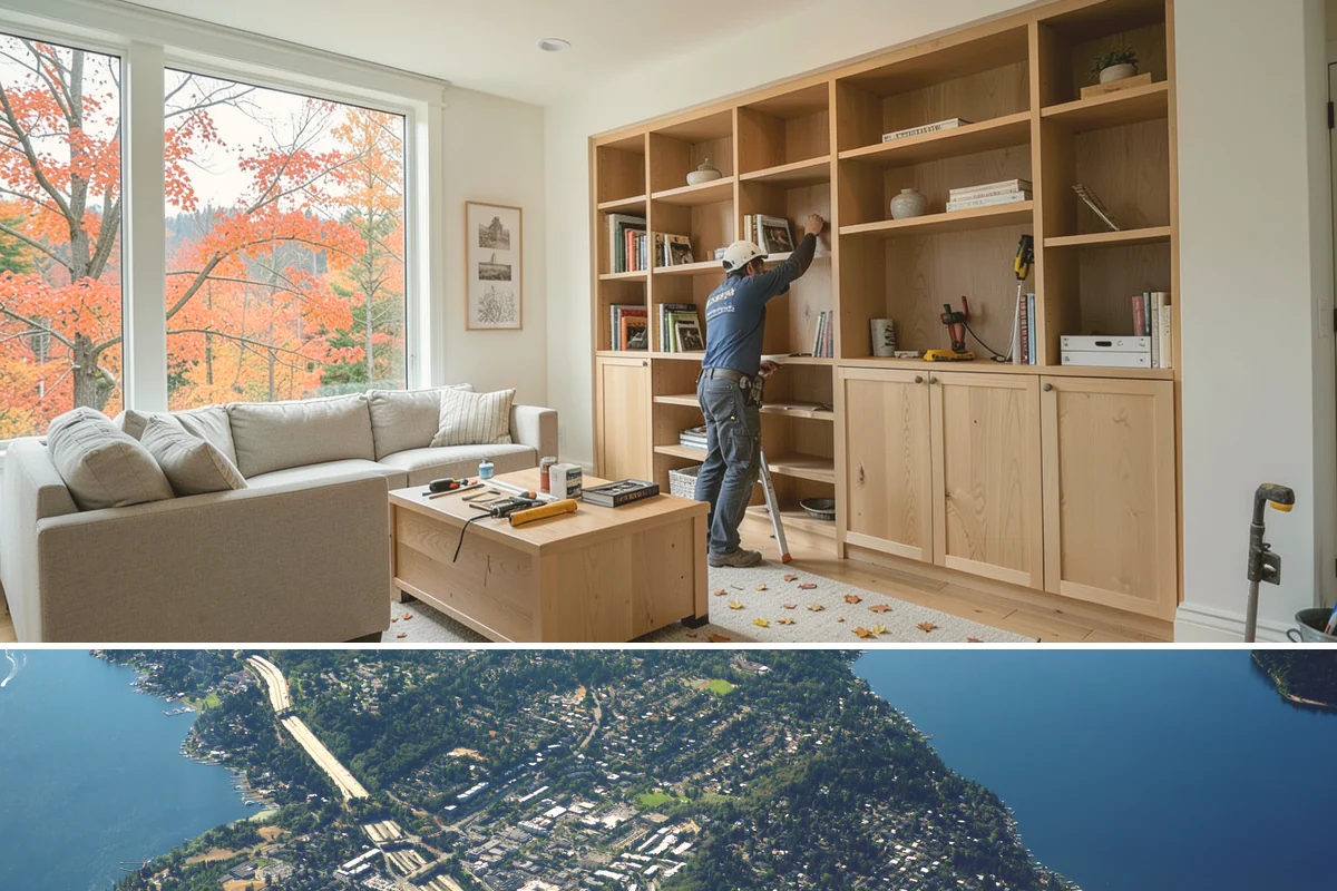 Grout Repair in Mercer Island, King County, WA - Grout repair is a quick interior fix appropriate for any time of year, especially before winter moisture sets in.