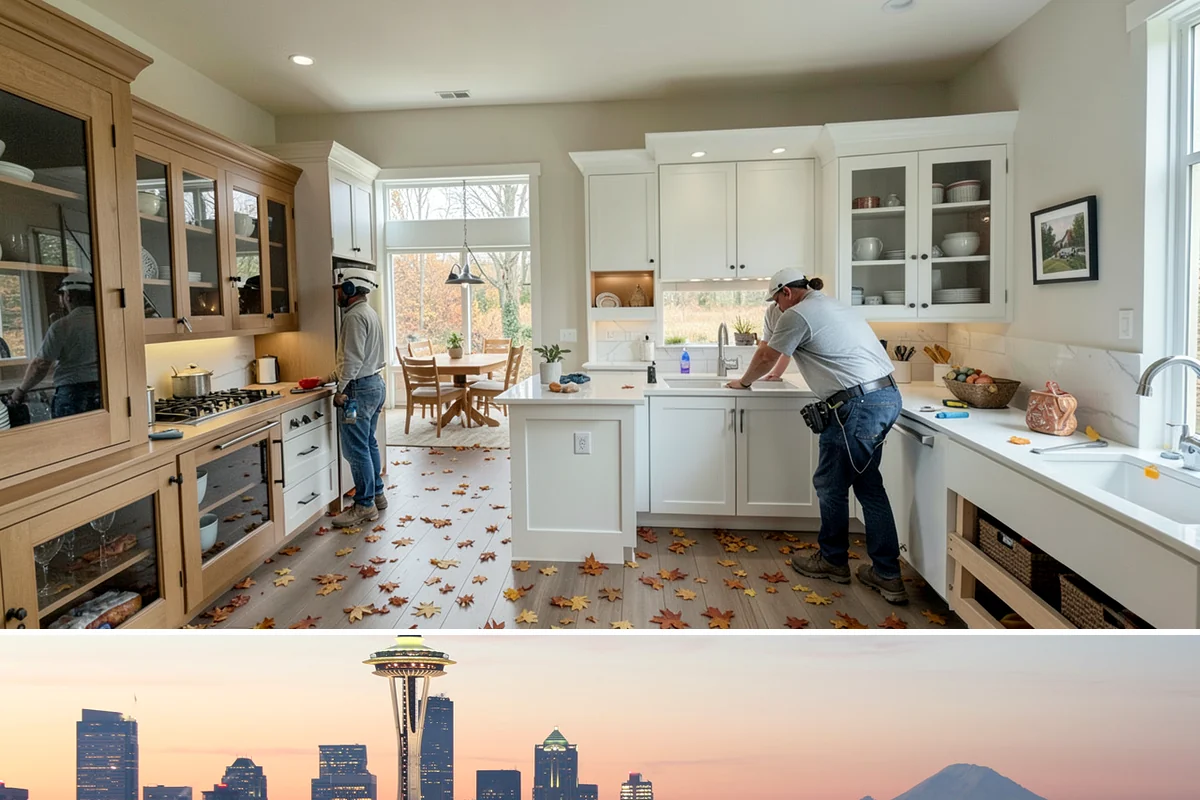 Grout Repair in Seattle, King County, WA - Grout repair is a quick interior fix appropriate for any time of year, especially before winter moisture sets in.
