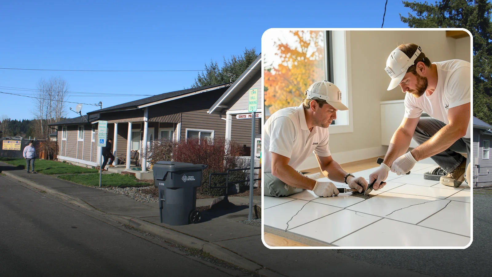 Grout Repair in South Prairie, Pierce County, WA - Cracked or missing grout removed and replaced to restore a clean, sealed surface.
