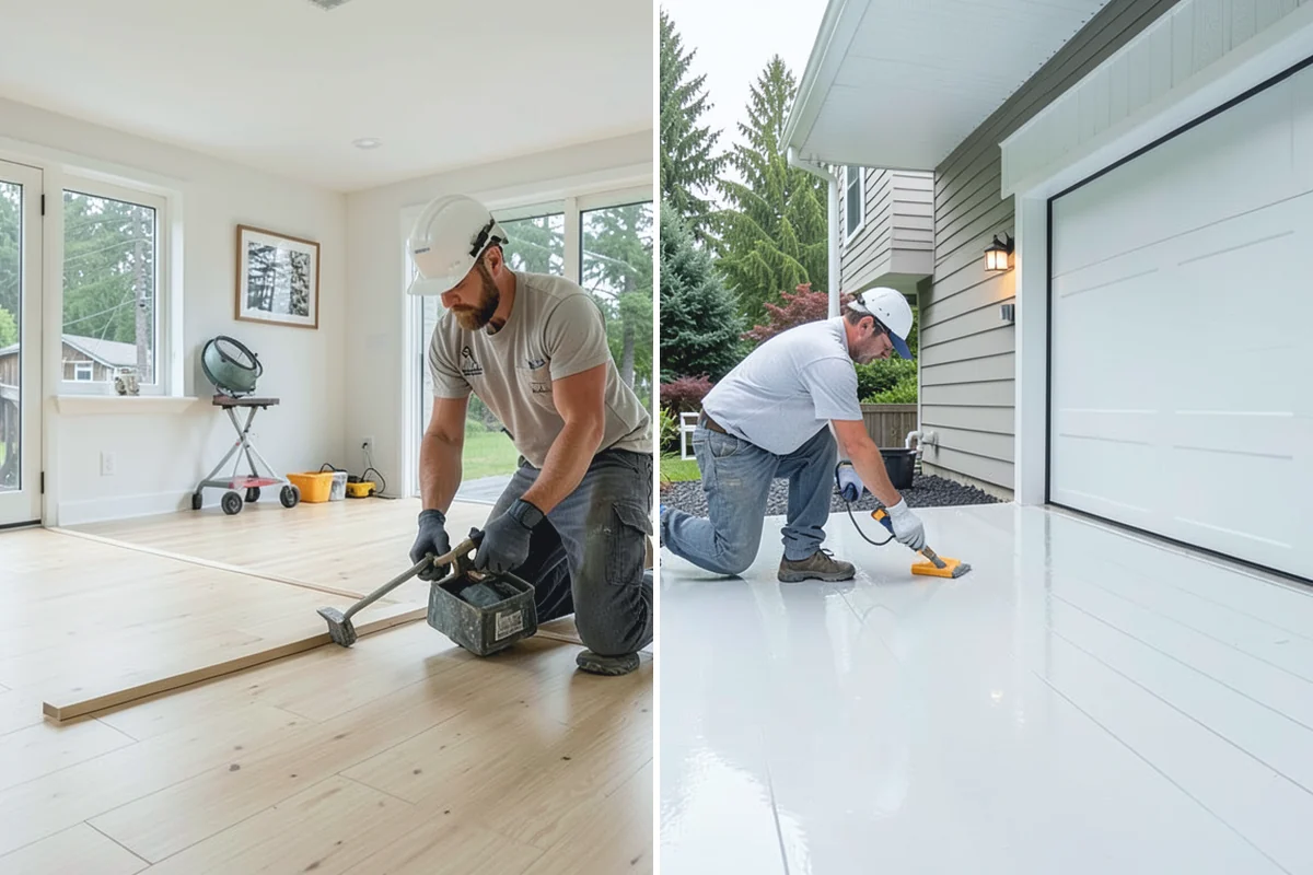 Grout Repair in South Prairie, Pierce County, WA - Rake out cracked or crumbling grout to a sound depth